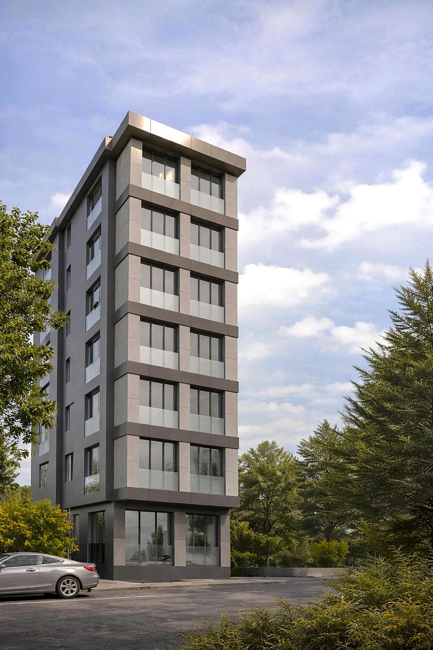 Ataşehir Şerifali — seramik cephe kaplaması